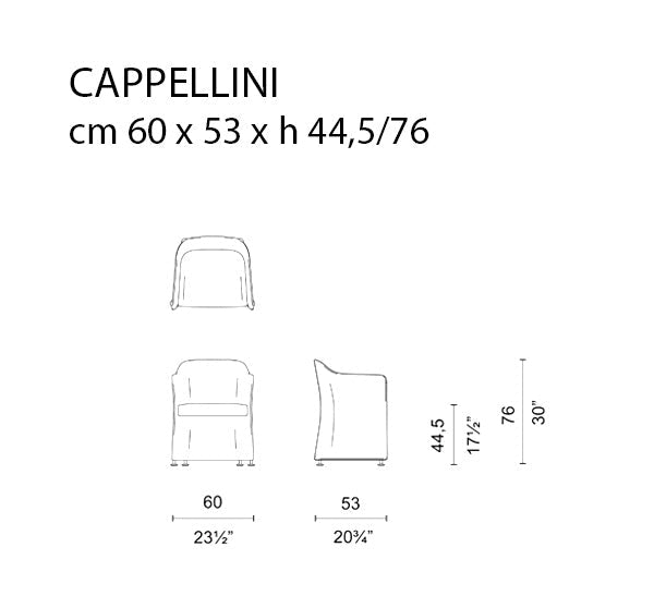 Cappellini San Siro Plus Armchair