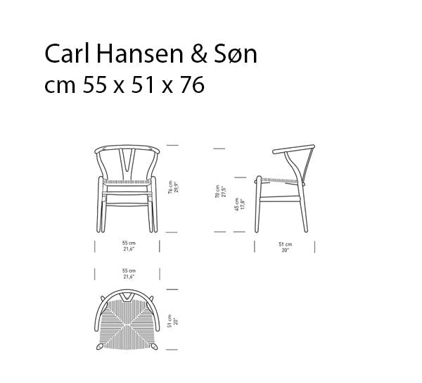 Carl Hansen&Son CH24 Wishbone Sandalye
