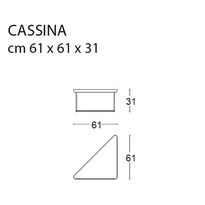 Cassina 381 Torei Coffee Table