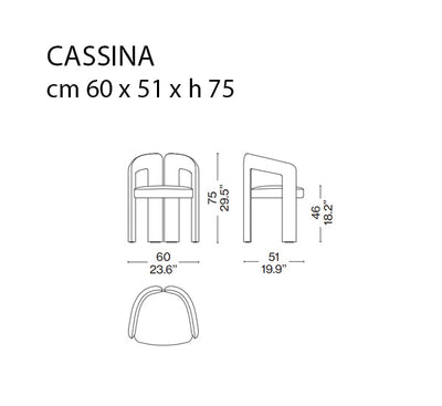 Cassina Dudet Sandalye