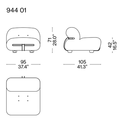 Cassina Soriana Koltuk