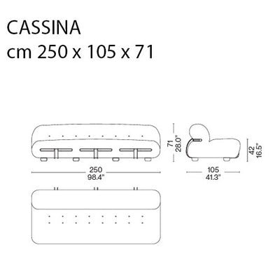 Cassina Soriana Kanepe