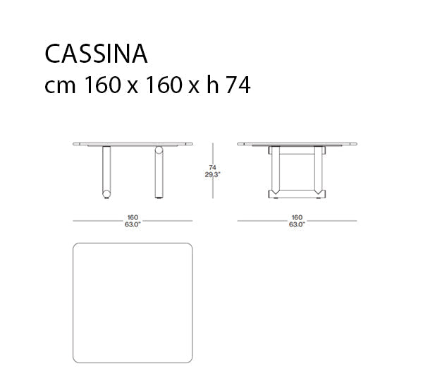 Cassina Trampoline Yemek Masası