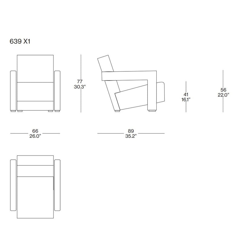 Cassina Utrecht XL Outdoor Koltuk