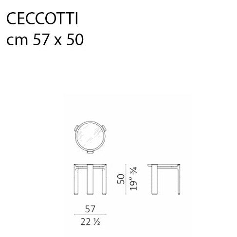 Ceccotti Collezioni Duo Sehpa