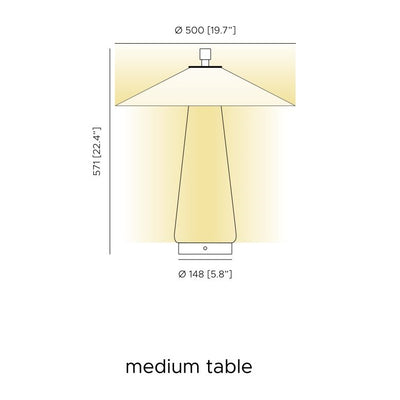 Contardi Asia Ta Medium Table Lamp