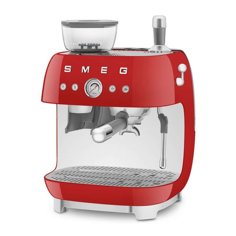 Kırmızı Öğütücülü Espresso Kahve Makinesi EGF03PBEU