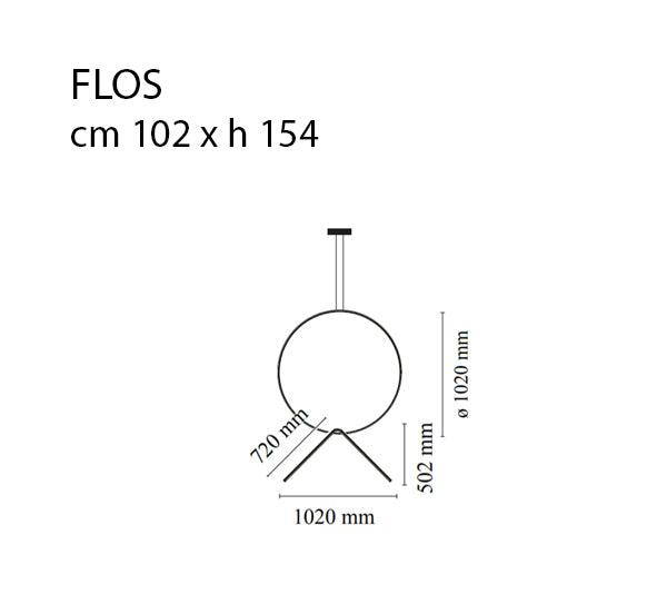 Arrangements Round Large & Broken Line Chandelier