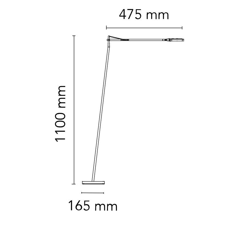 Flos Kelvin Led Black Lambader