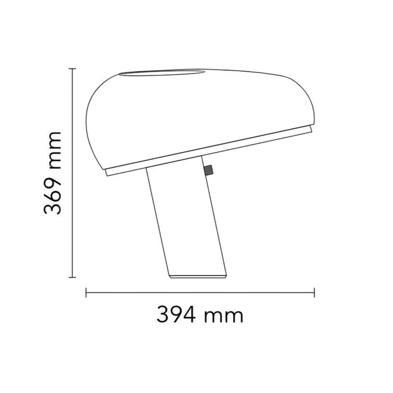 Flos Snoopy Green Masa Lambası