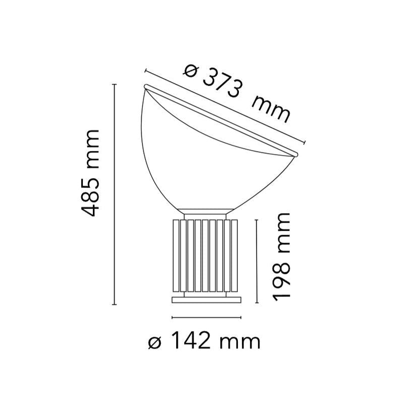 Taccia Small Bronze Masa Lambası