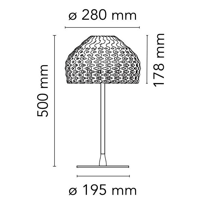 Flos Tatou Ochre-Grey Masa Lambası
