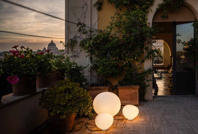 Foscarini Gregg Outdoor White Media Lambader