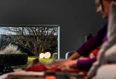 Foscarini Gregg Outdoor White Media Lambader