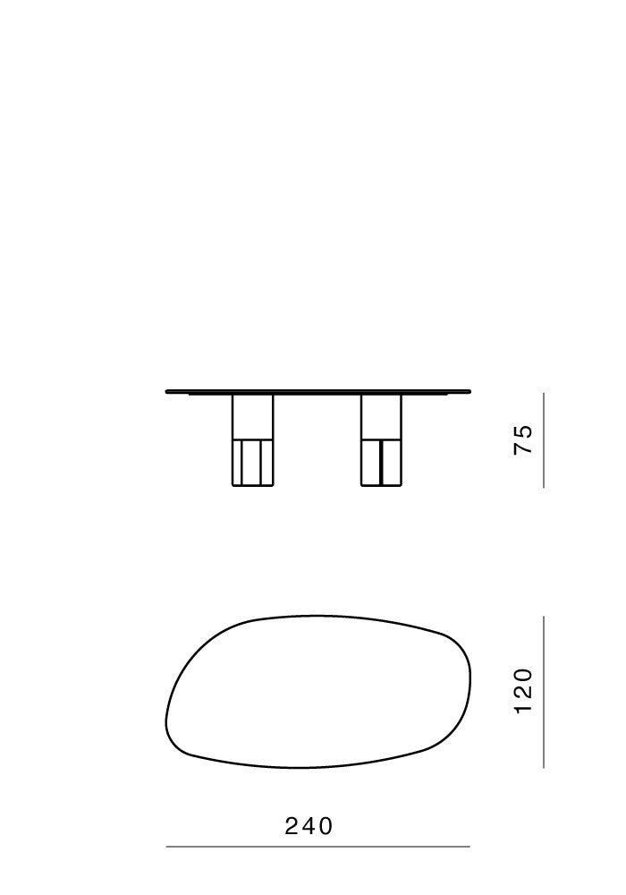 Ghidini 1961 Tria Yemek Masası
