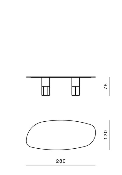 Ghidini 1961 Tria Yemek Masası