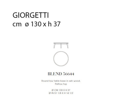 Giorgetti Blend Coffee Table