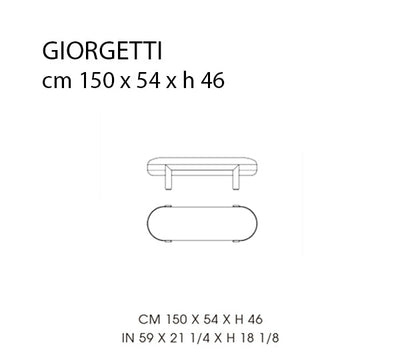 Giorgetti Shirley Bench