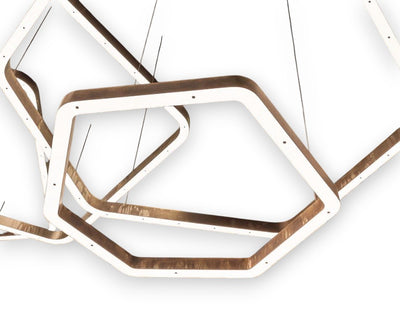 Henge Light Ring Polygonal Avize