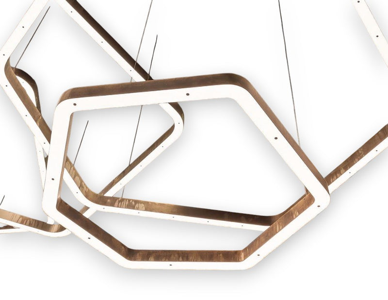 Henge Light Ring Polygonal Avize