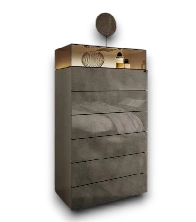 Lago 36e8 Glass Şifonyer