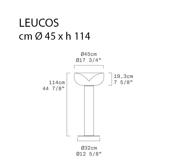 Leucos Aella TR 45 Floor Lamp