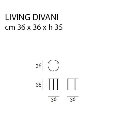 Living Divani Rabbit & the Tortoise Sehpa