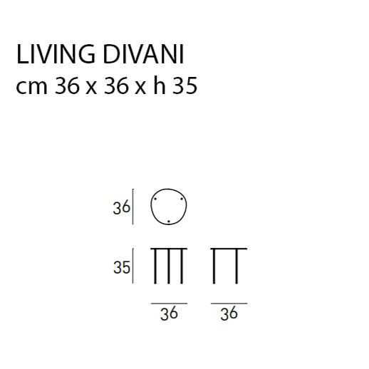 Living Divani Rabbit & the Tortoise Sehpa
