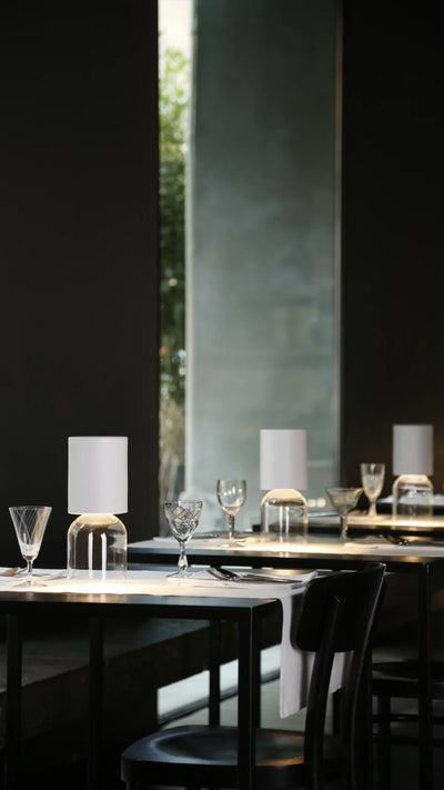 Luceplan Nui Mini White Masa Lambası