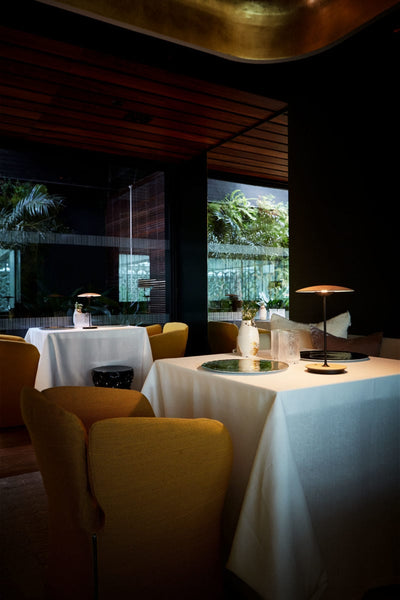 Marset Ginger 20M White Oak Masa Lambası