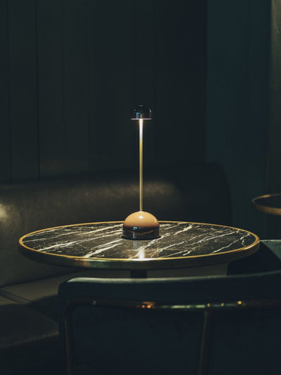 Marset Sips Brown Gold Masa Lambası