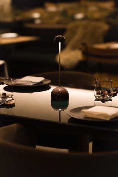 Marset Sips Brown Gold Masa Lambası