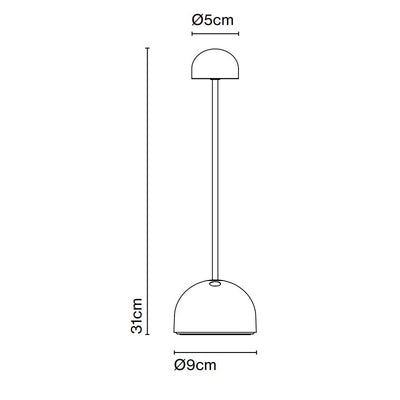Marset Sips Green Gold Masa Lambası