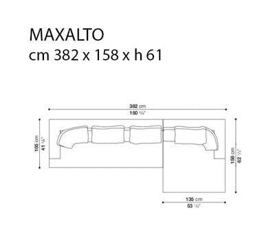 Maxalto Arbiter Modular Sofa