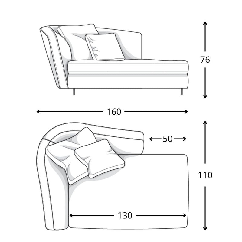Minotti Seymour Collection Şezlong