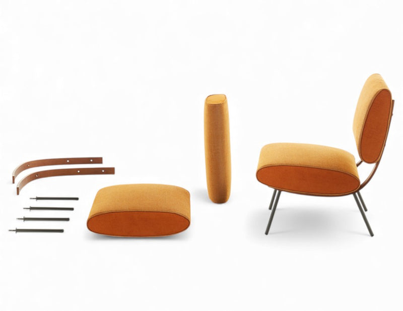 Molteni GioPonti Armchair LIMITED EDITION n° 9A - 9B