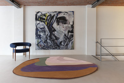 Limited Edition Agate Low Organic Halı 250x250 cm