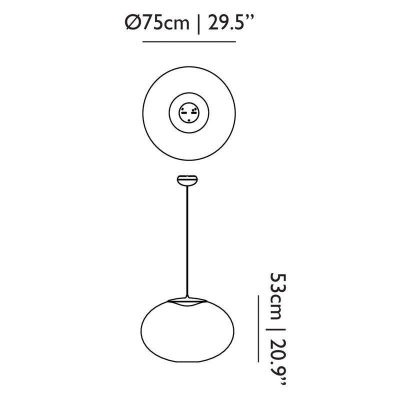 Moooi NR2 Black Sarkıt