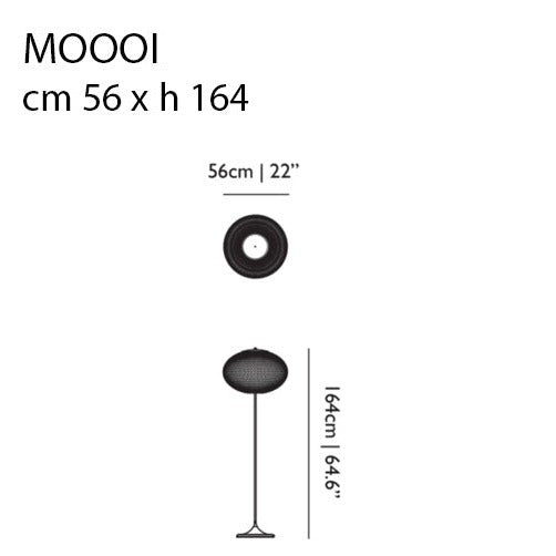 Moooi NR2 Floor Lamp