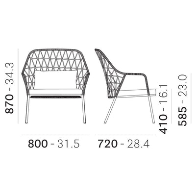 Pedrali Panarea Collection Koltuk