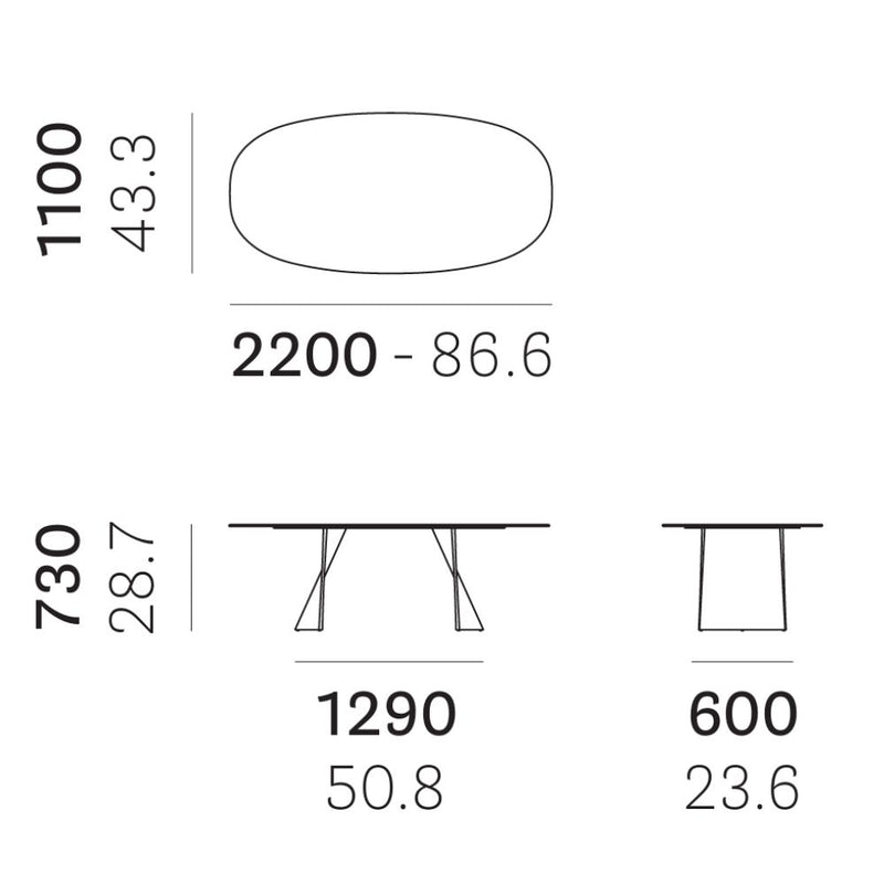 Pedrali Anemos Collection Masa