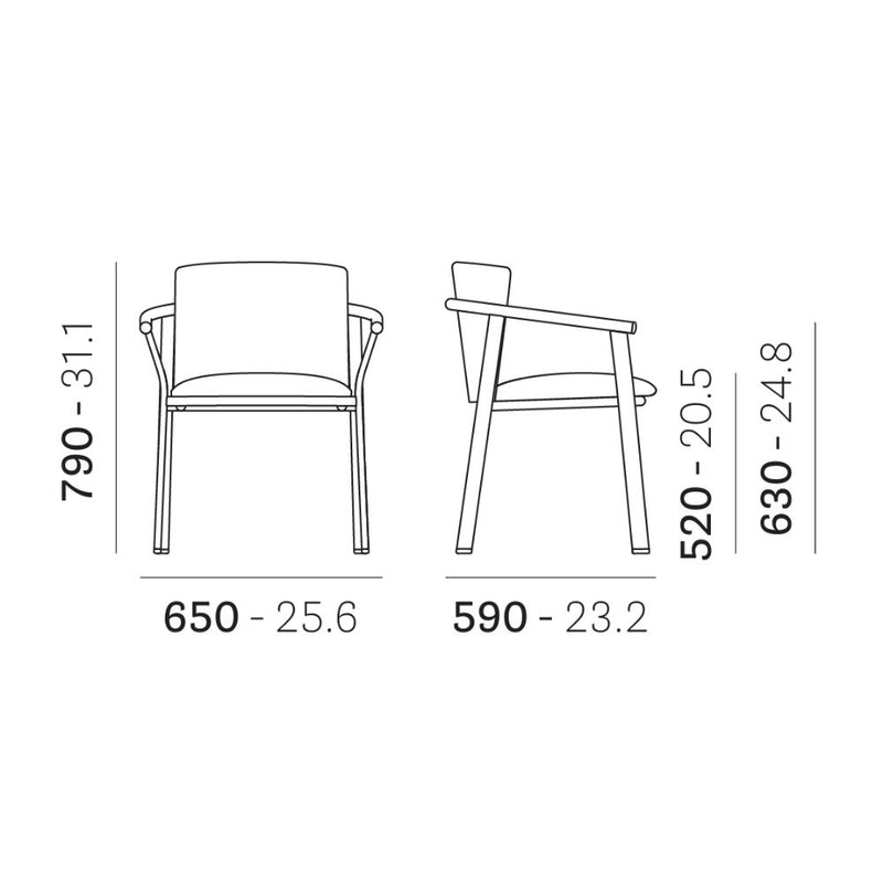 Pedrali Lamorisse Collection Koltuk