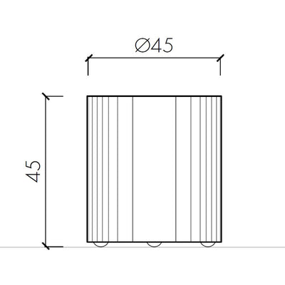 Pedretti Home Ciocat 45 Collection Coffee Table