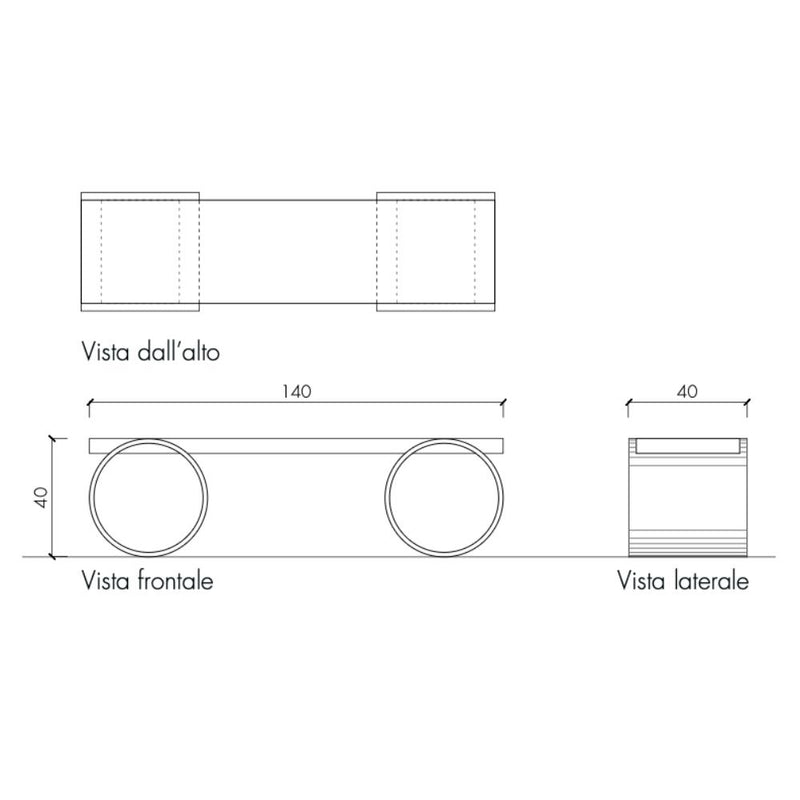 Pedretti Home Triga Collection Bank