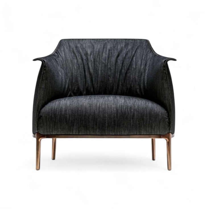 Poltrona Frau Archibald Denim Collection Koltuk