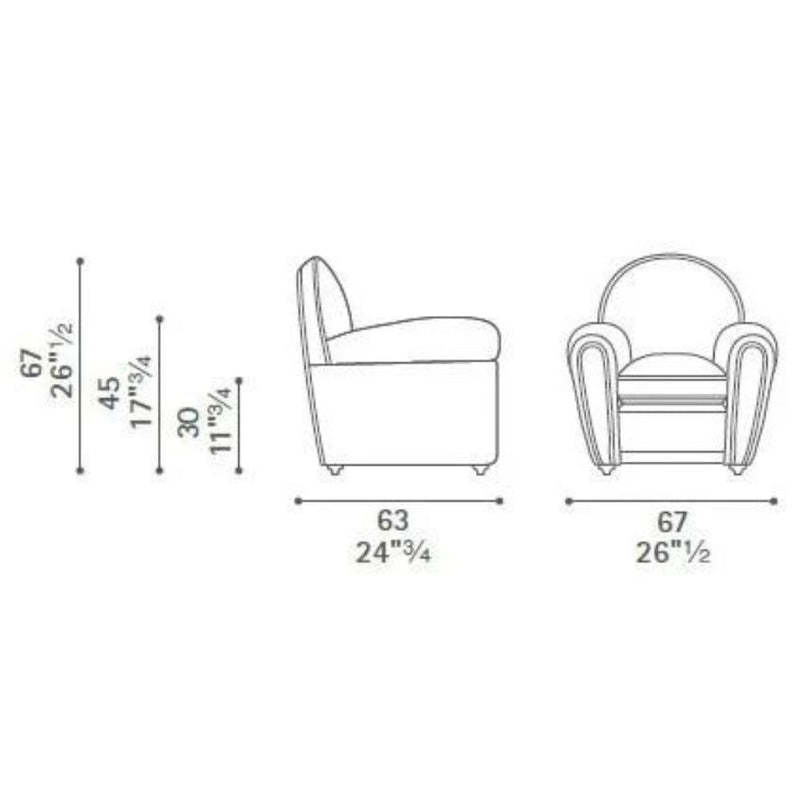 Poltrona Frau Baby Vanity Fair Koltuk LIMITED EDITION