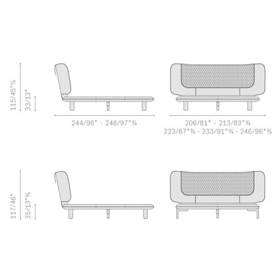 Poltrona Frau Duo Collection Yatak