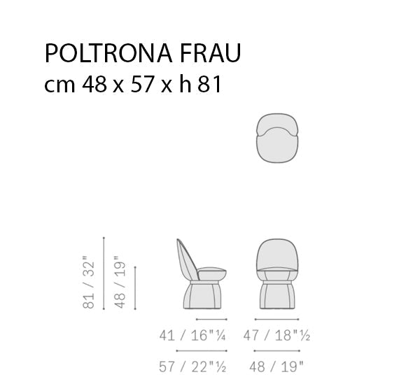 Poltrona Frau Lepli Sandalye