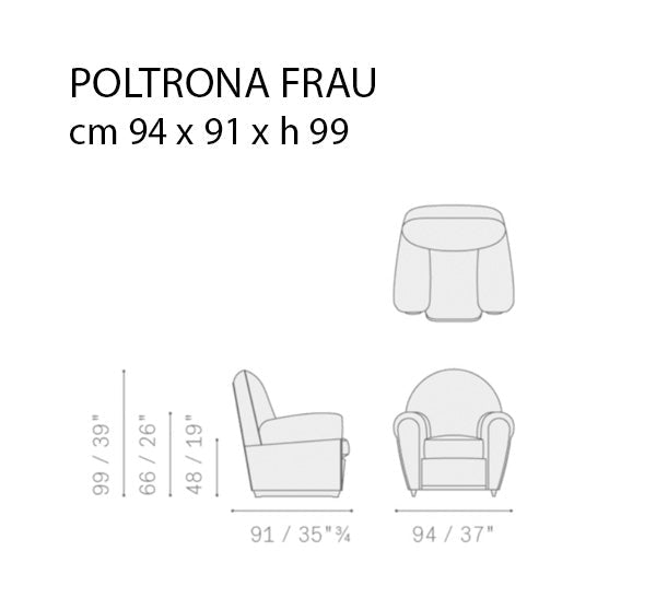 Poltrona Frau Vanity Fair Koltuk