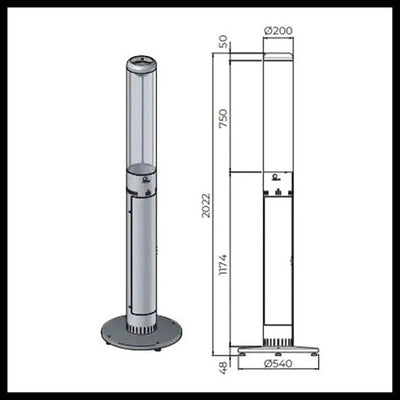 Primato Model L Heat Pellet Isıtıcı